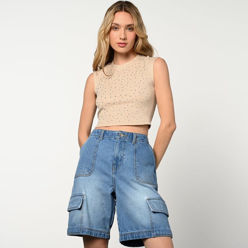 DENIMLAB - BERMUDA/9967NAV11/MA29967