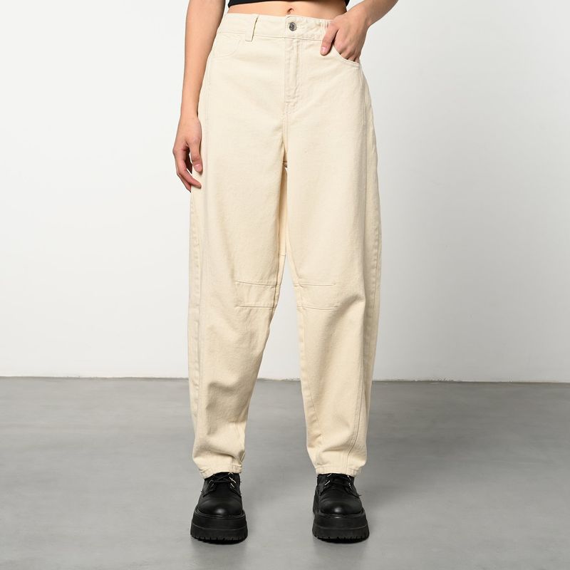 DENIMLAB - Jean Balloon Mujer Tiro medio Denimlab