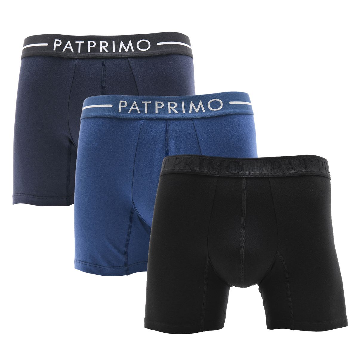 MALCREADO46449 - Boxers Hombre Pack de 3 de Algodón Patprimo