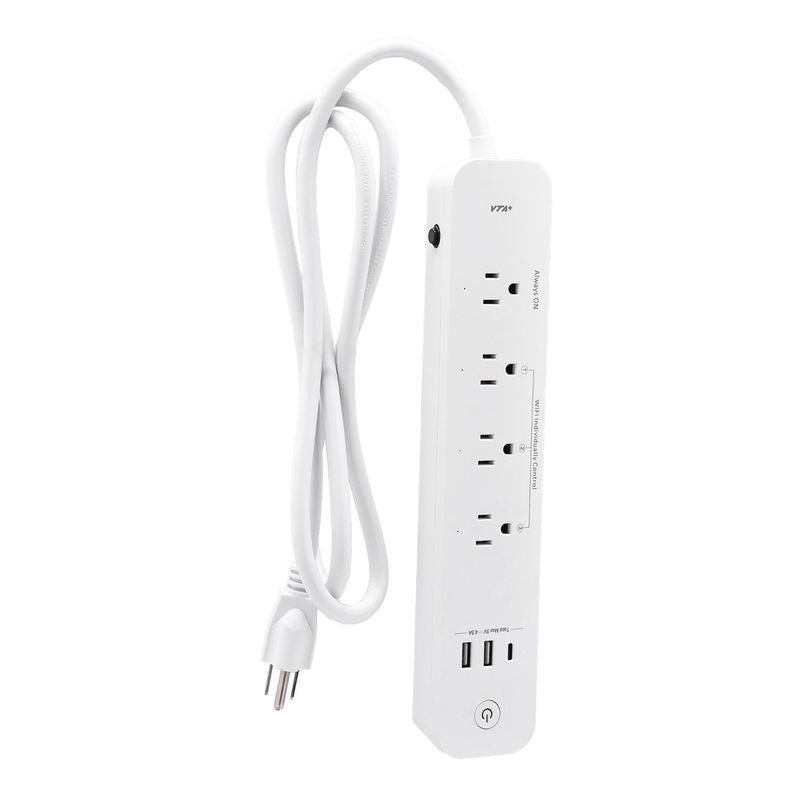 VTA PLUS - Multitoma Inteligente 4 Salidad + 2 USB + Tipo C VTA+ 