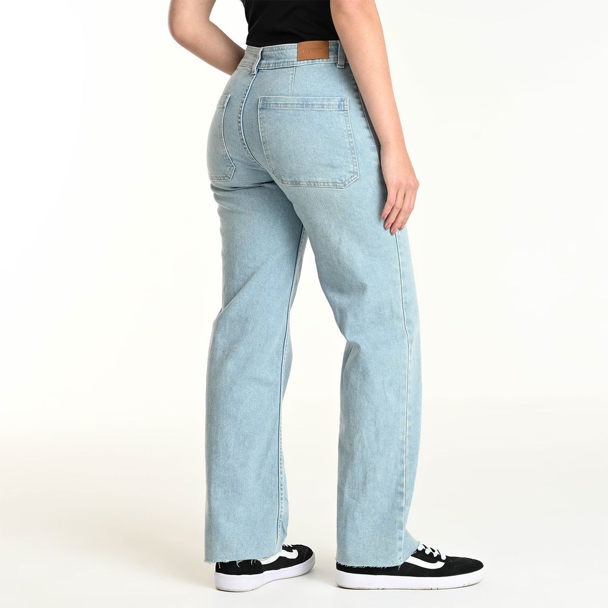 ELV - Jean Niña Tiro medio Algodón ELV
