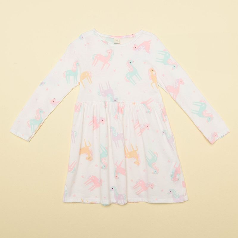 YAMP - Vestido Niña Manga larga Algodón Yamp