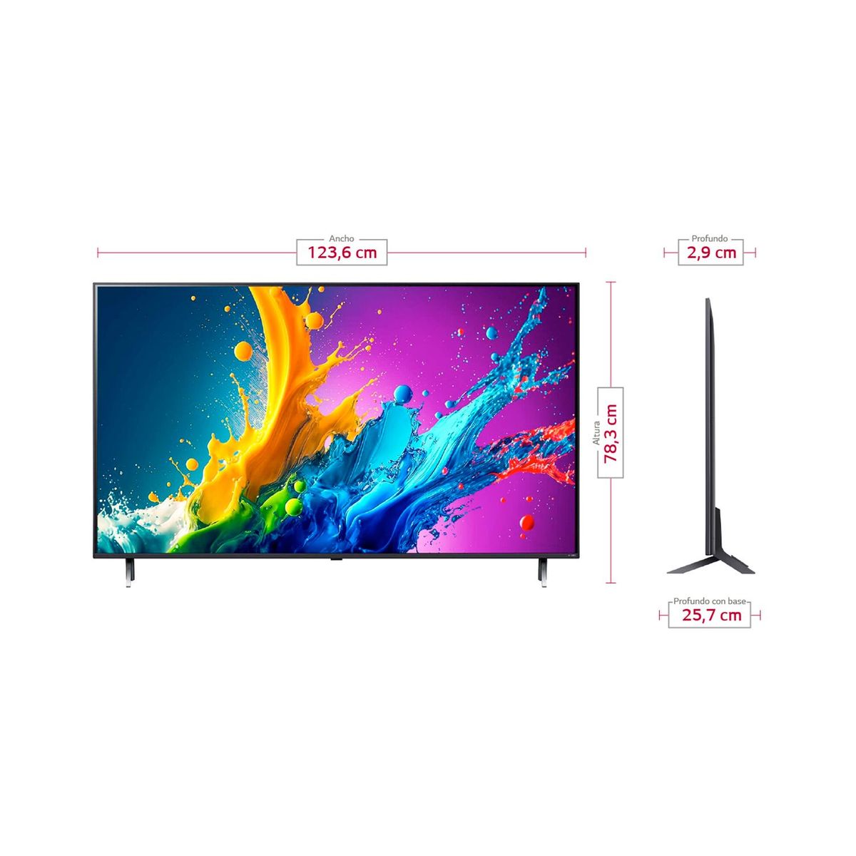 LG - Televisor LG | 55 pulgadas QNED 4K UHD | 55QNED80TSA