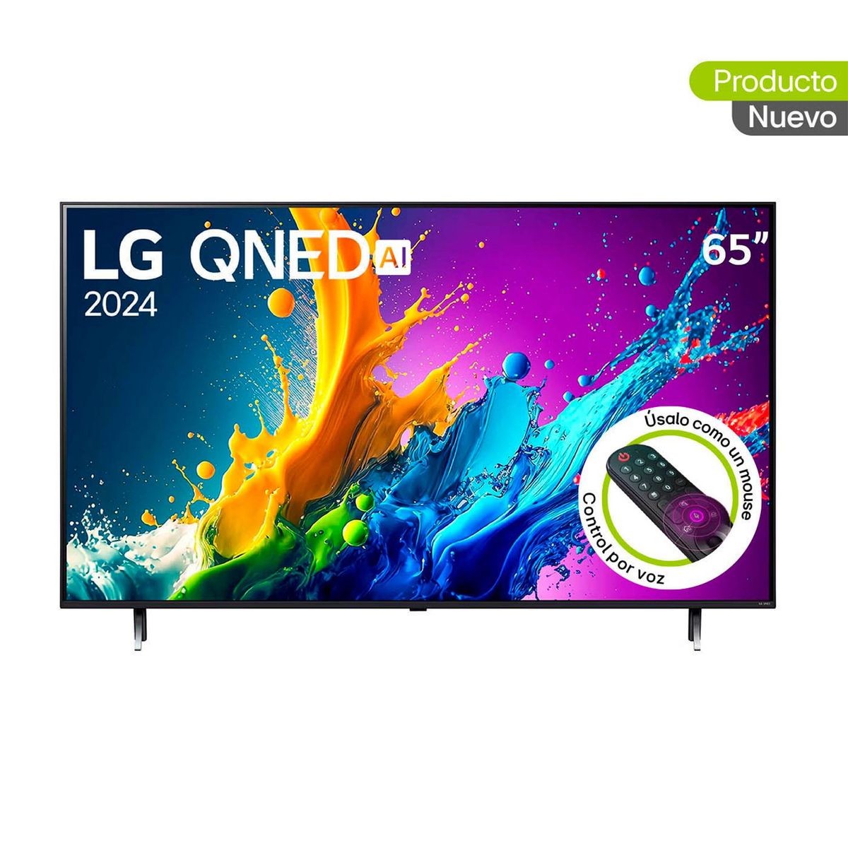 LG - Televisor LG | 65 pulgadas QNED 4K UHD | 65QNED80TSA