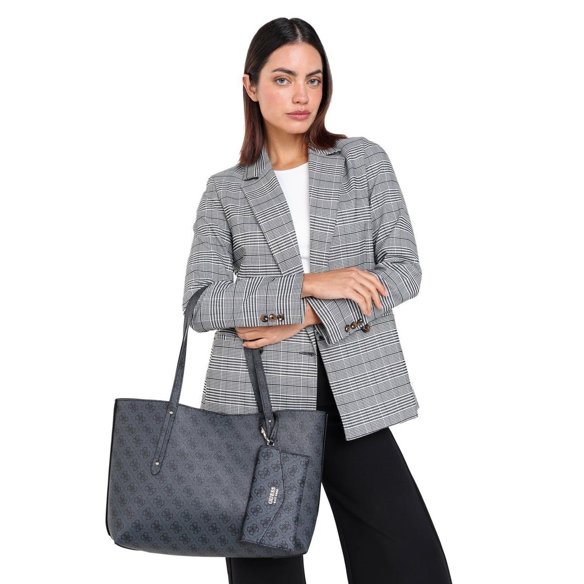 GUESS - Cartera GUESS para Mujer CROSS BODY BRENTON TOTE