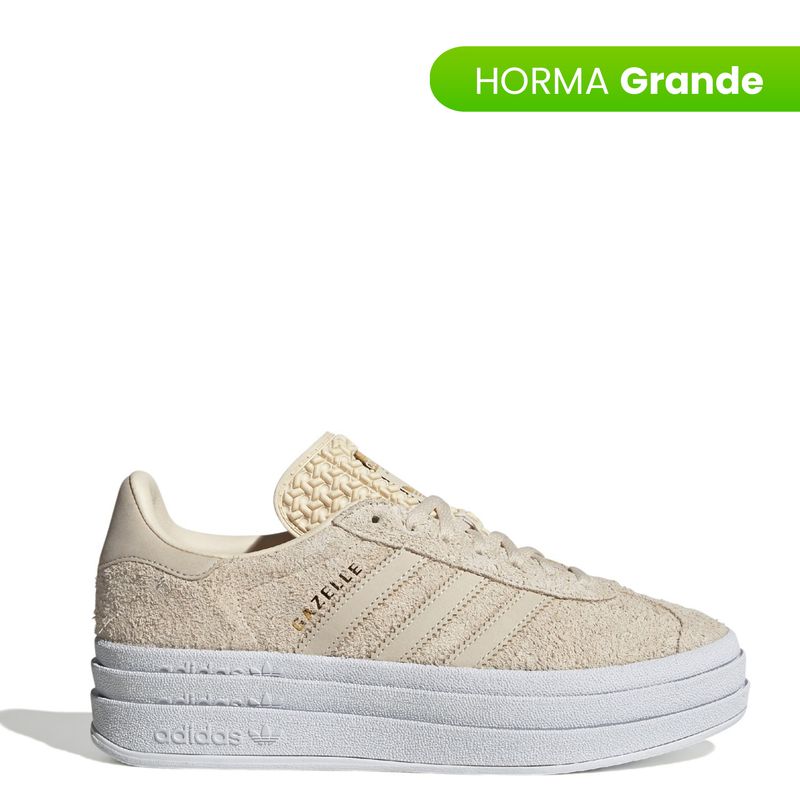 ADIDAS ORIGINALS - Tenis Adidas Originals para Mujer Moda Gazelle Bold W Horma Grande