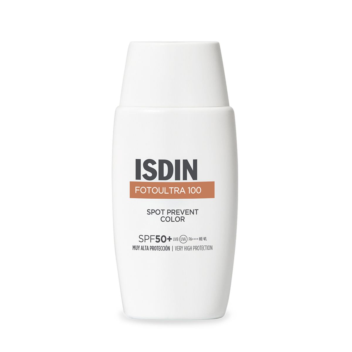 ISDIN - Protector solar Isdin FotoUltra 100 Fotoprotecto Spot Prevent Color SPF 50+ Crema ISDIN Crema 50ml