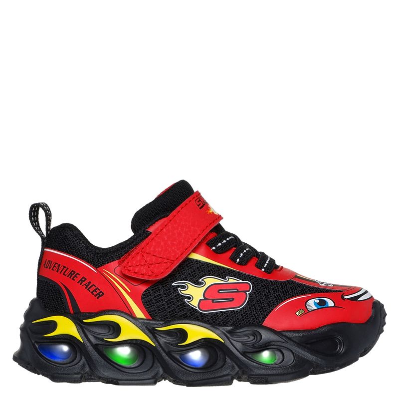SKECHERS - Tenis con luces Skechers Thermo Flash Wheel para Niño con Velcro