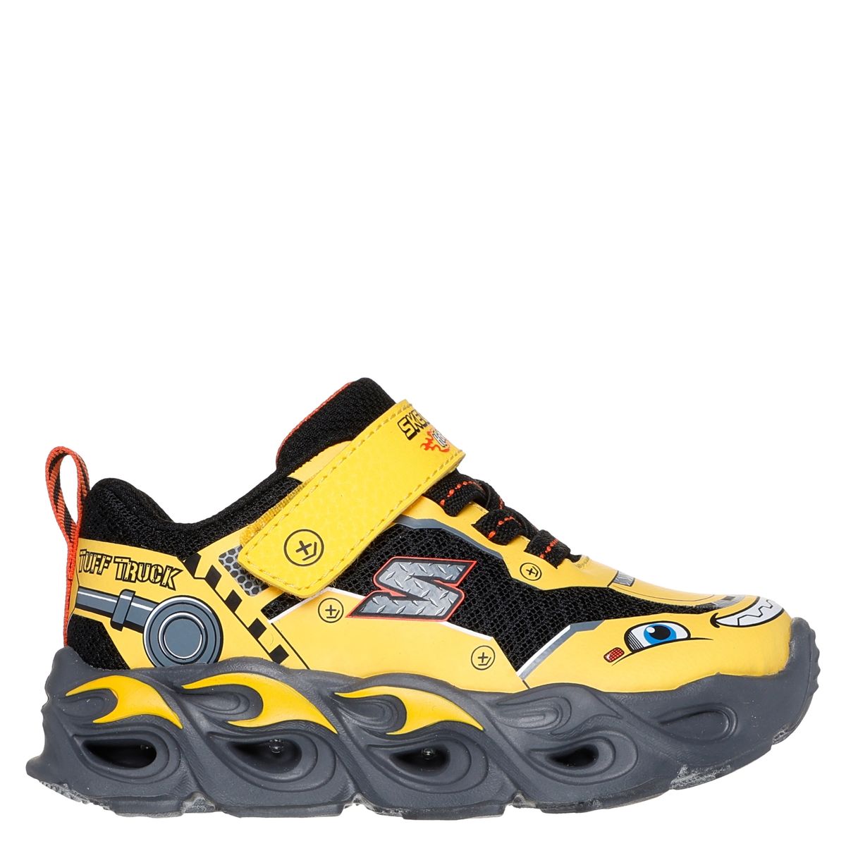 SKECHERS - Tenis con luces Skechers Thermo Flash Truck para Niño con Velcro