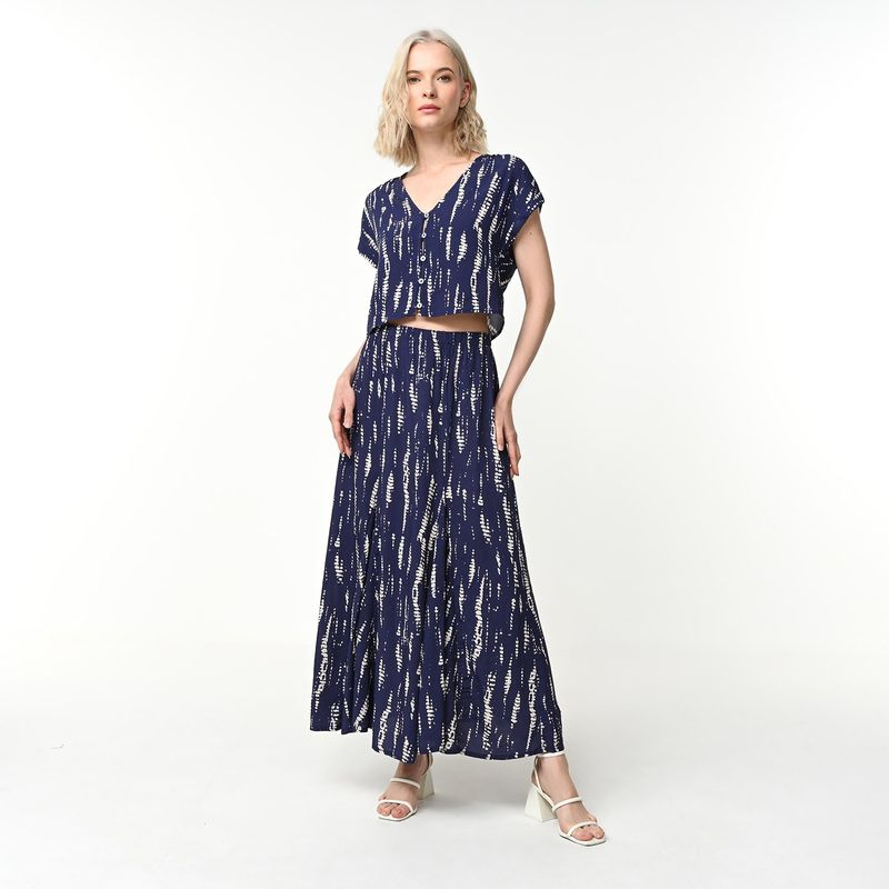 UNIVERSITY CLUB - Falda Maxi Mujer con Estampado University Club