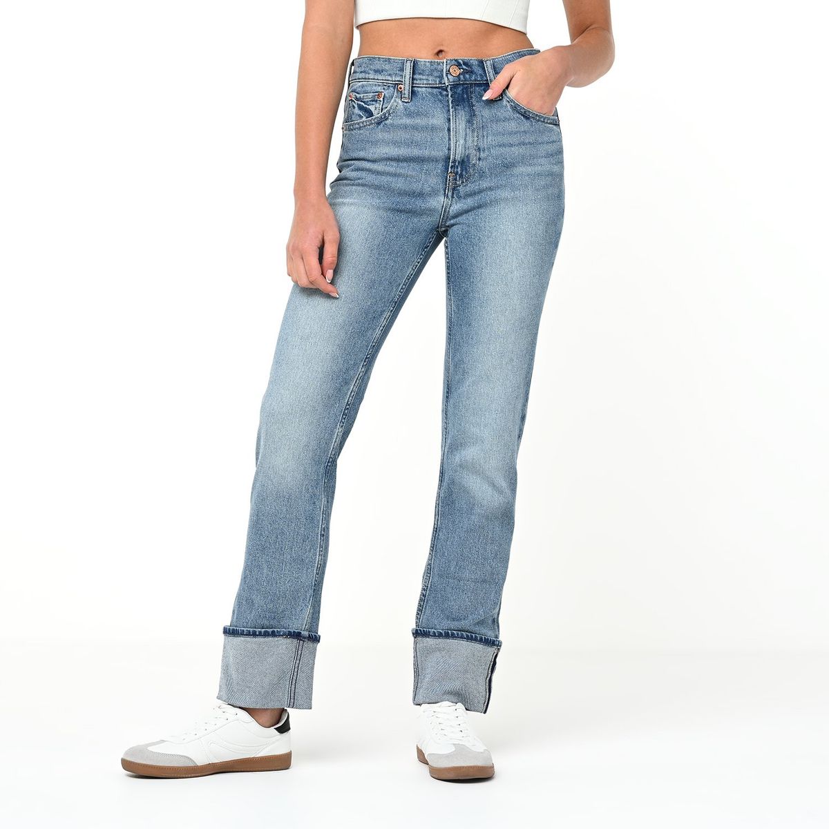 GAP - Jean Mujer Tiro medio GAP