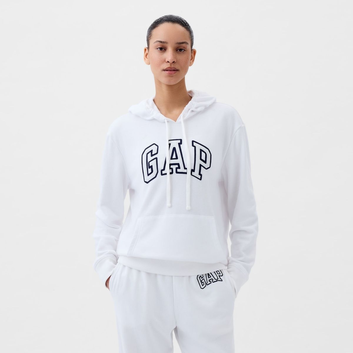 GAP - Hoodie Mujer con Logo de Algodón GAP