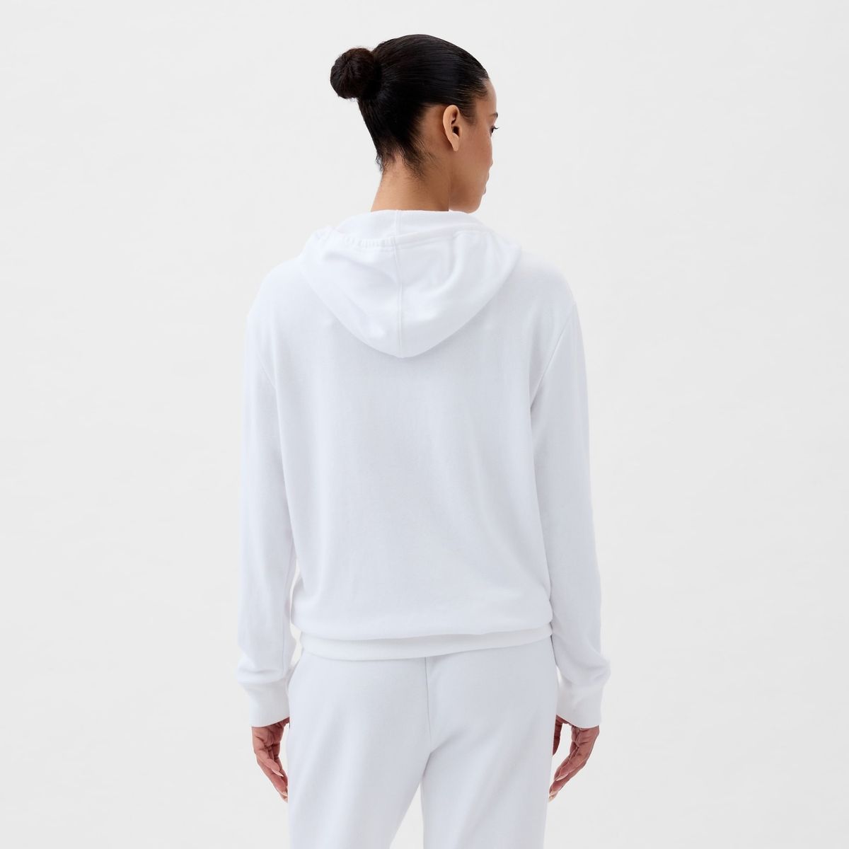 GAP - Hoodie Mujer con Logo de Algodón GAP
