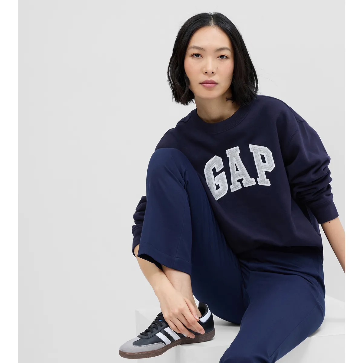 GAP - Saco Mujer con Bordado de Algodón Gap