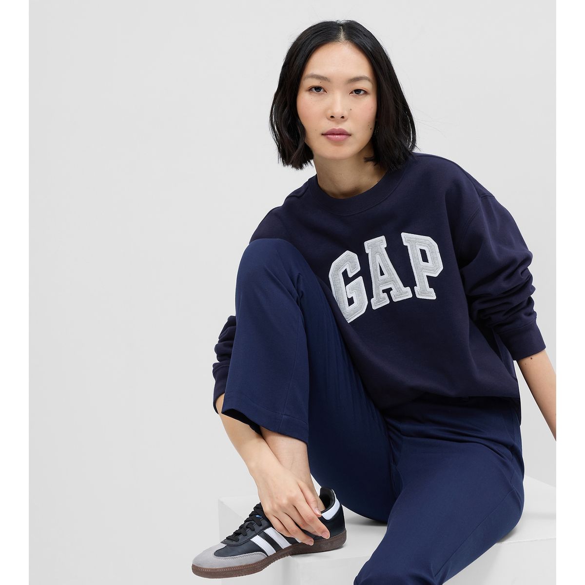 GAP - Saco Mujer con Bordado de Algodón Gap