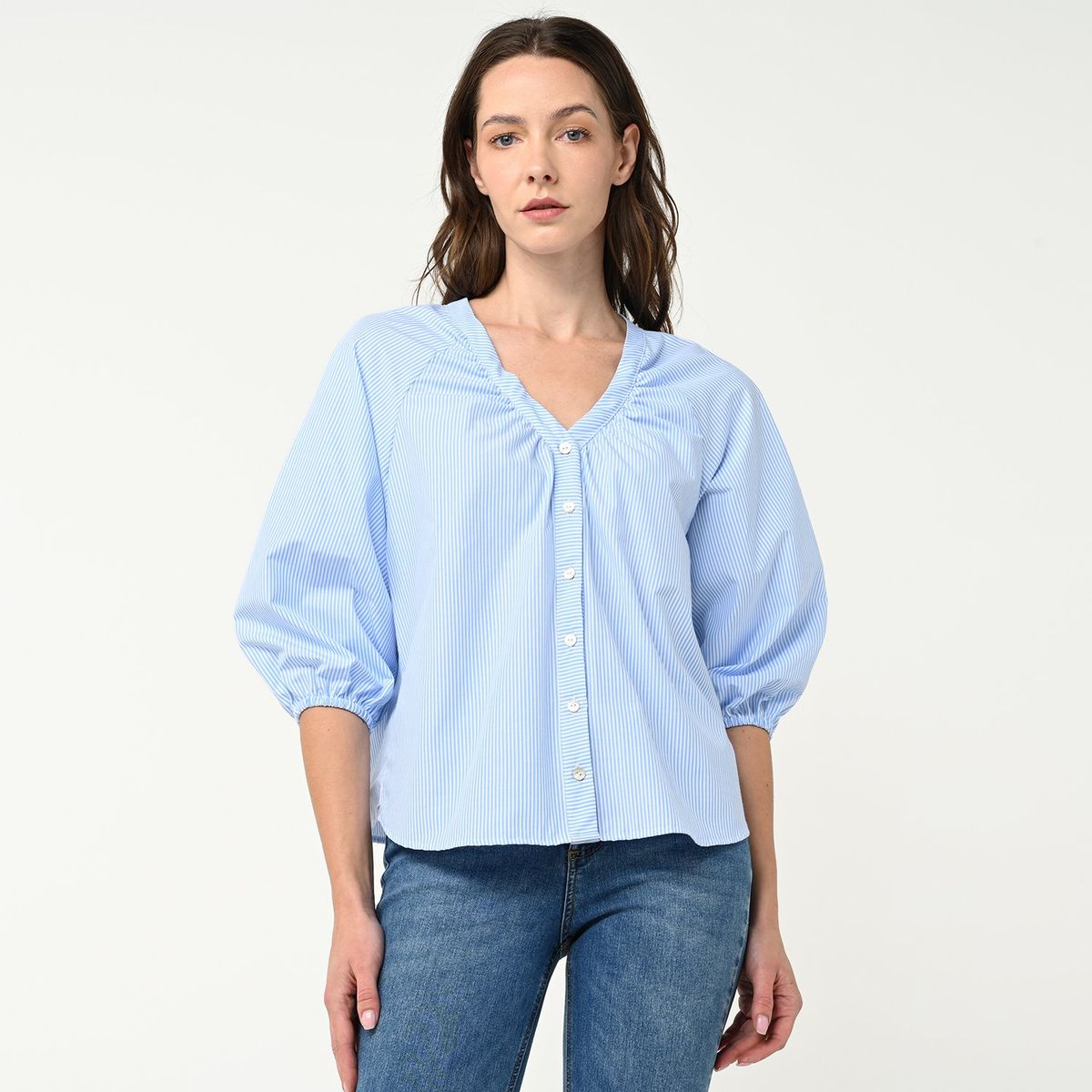 NEWPORT - Camisa Mujer Manga 3/4 Newport