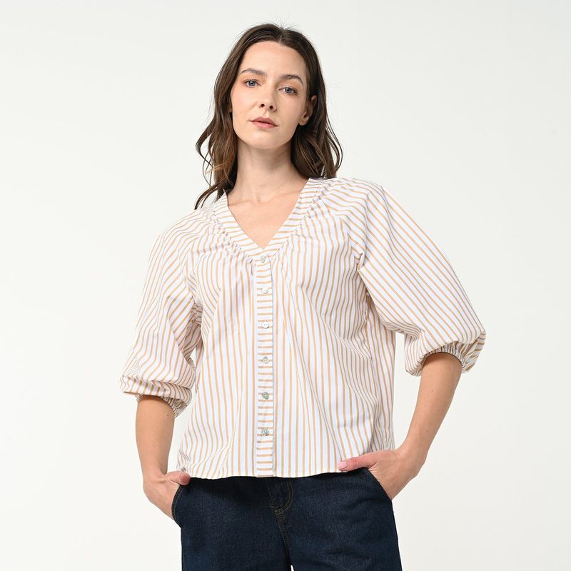 NEWPORT - Camisa Mujer Manga 3/4 Newport