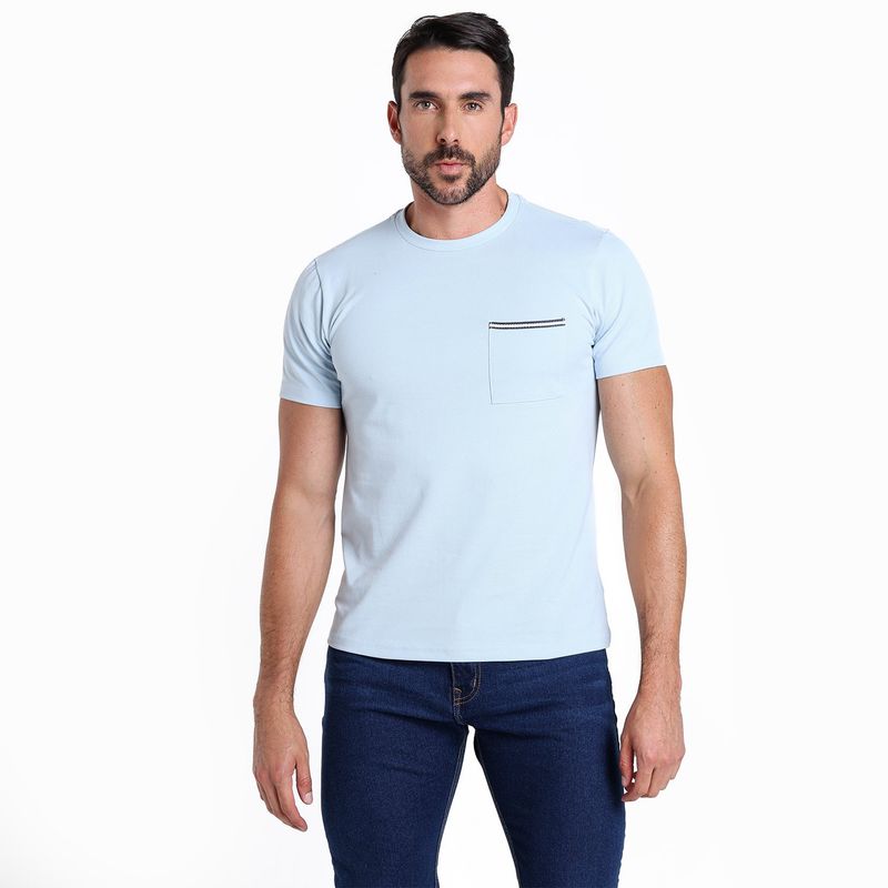 NEWPORT - Camiseta Hombre Manga corta de Algodón Newport