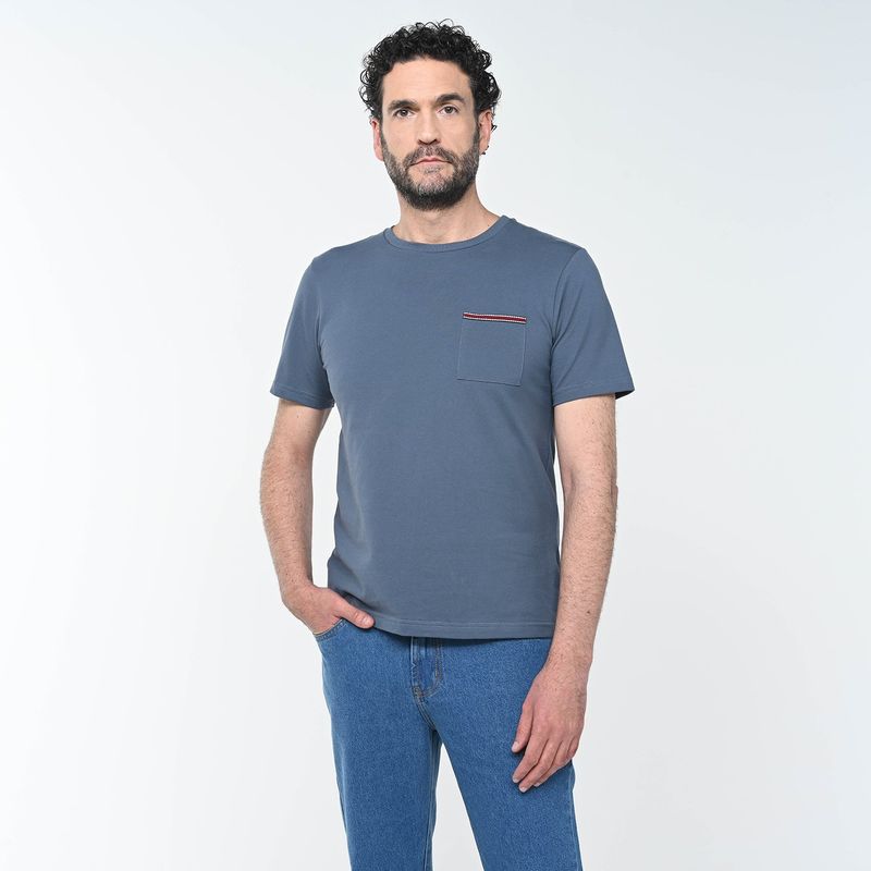NEWPORT - Camiseta Hombre Manga corta de Algodón Newport