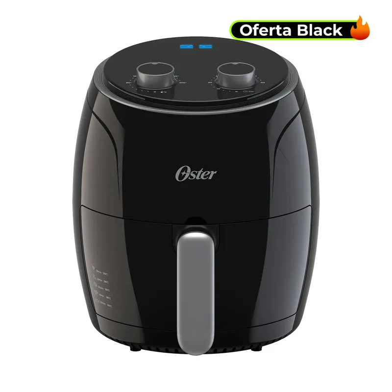 OSTER - Freidora de aire Oster Manual, Recubrimiento Antiadherente 3.8 lt