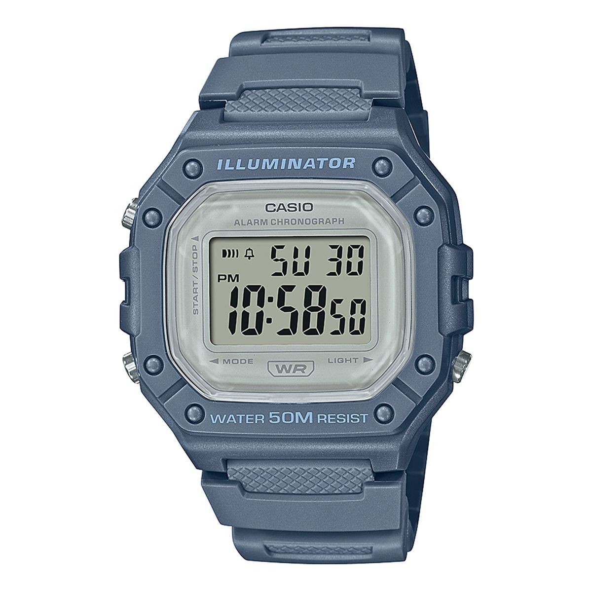 CASIO - Reloj Unisex Casio W-218HC-2AVDF