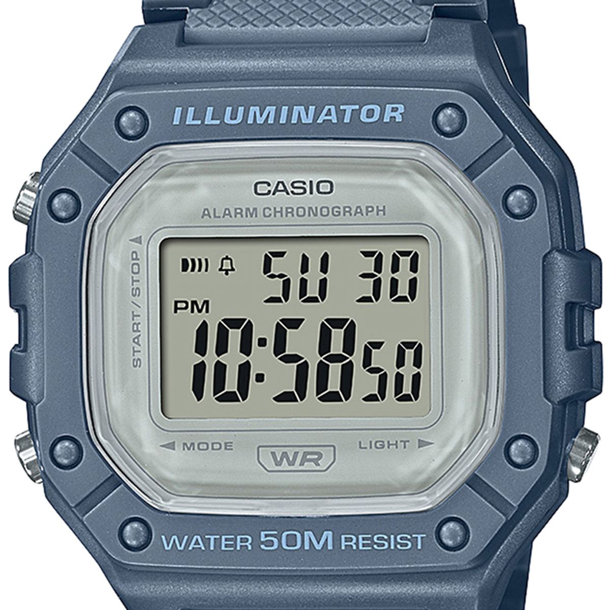 CASIO - Reloj Unisex Casio W-218HC-2AVDF