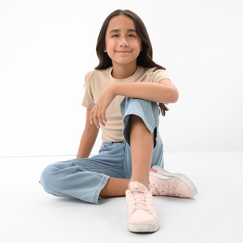 ELV - Top Niña Manga corta ELV