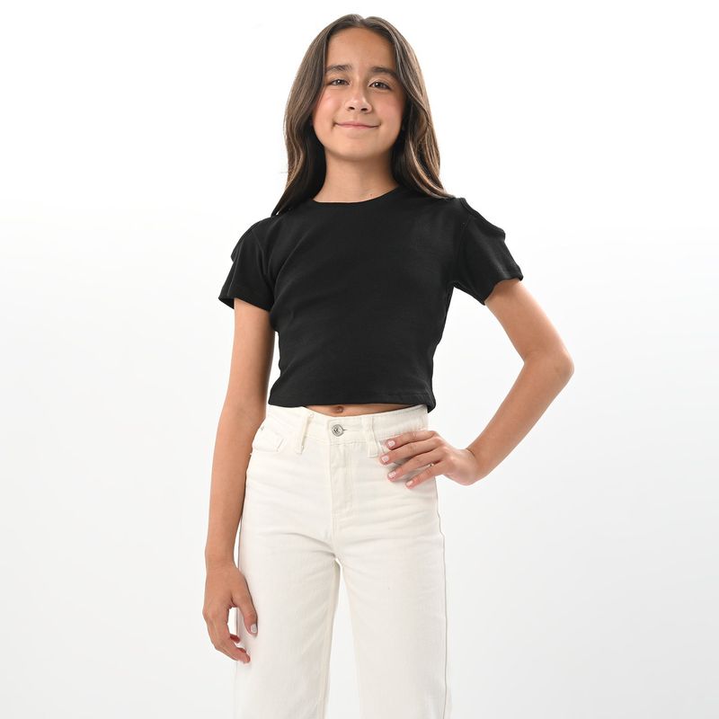 ELV - Top Niña Manga corta ELV
