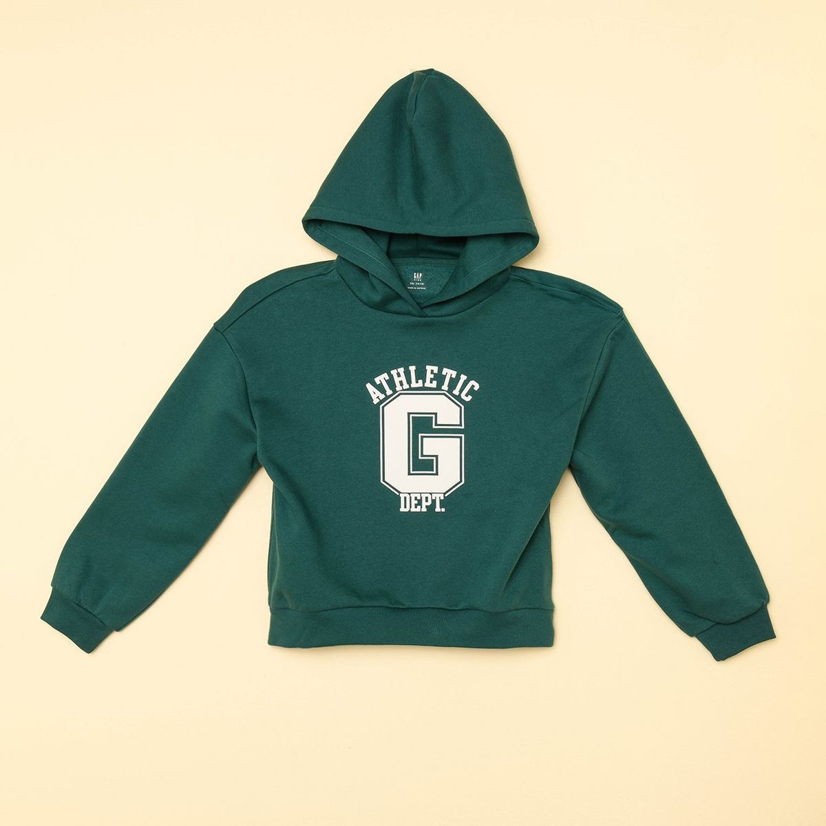 GAP - Saco para Niña con Logo con capucha de Algodón GAP