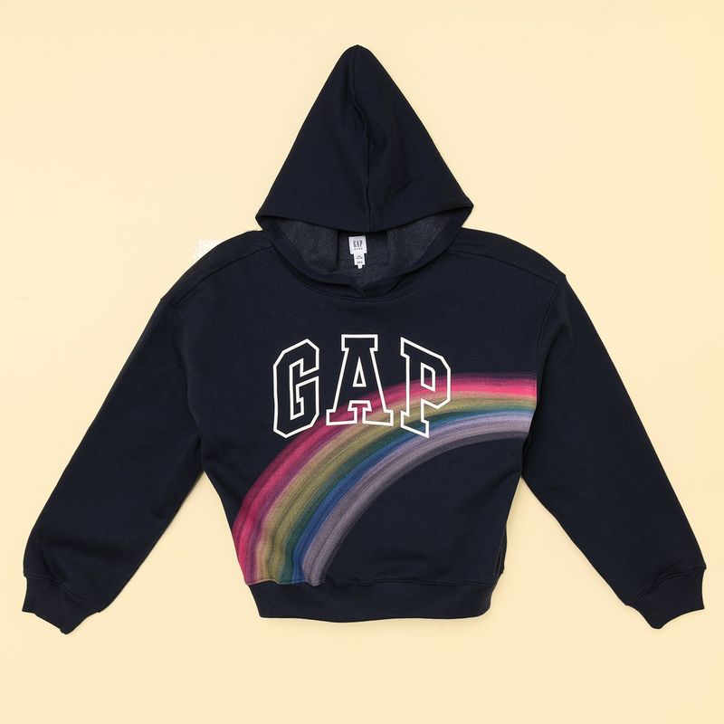 GAP - Saco para Niña con capucha de Algodón GAP