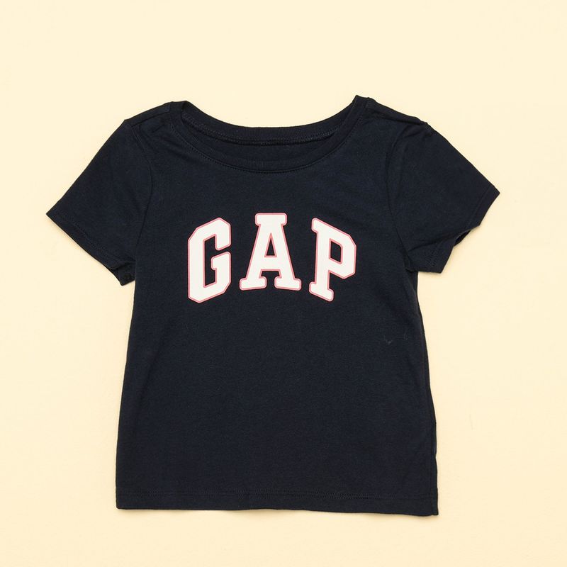 GAP - Camiseta Niña con Logo Manga corta Algodón GAP