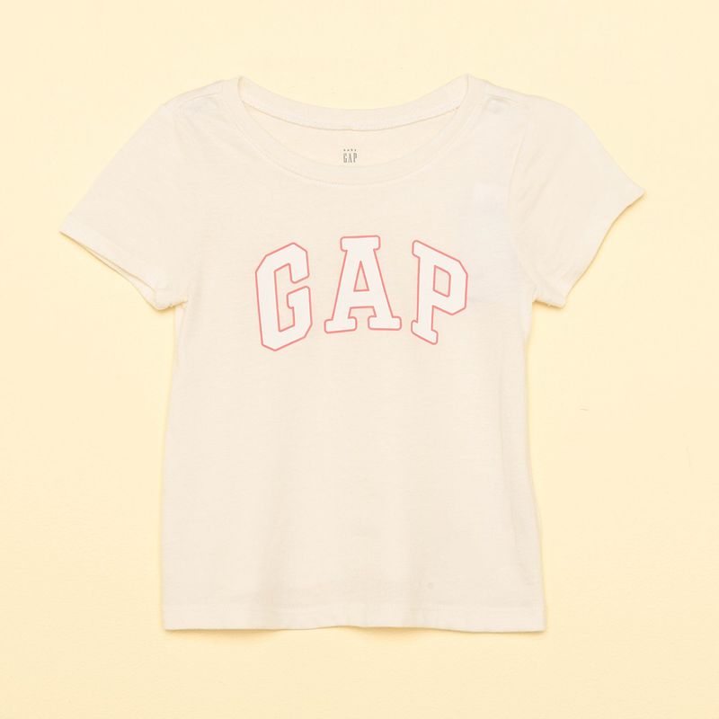 GAP - Camiseta Niña con Logo Manga corta Algodón GAP