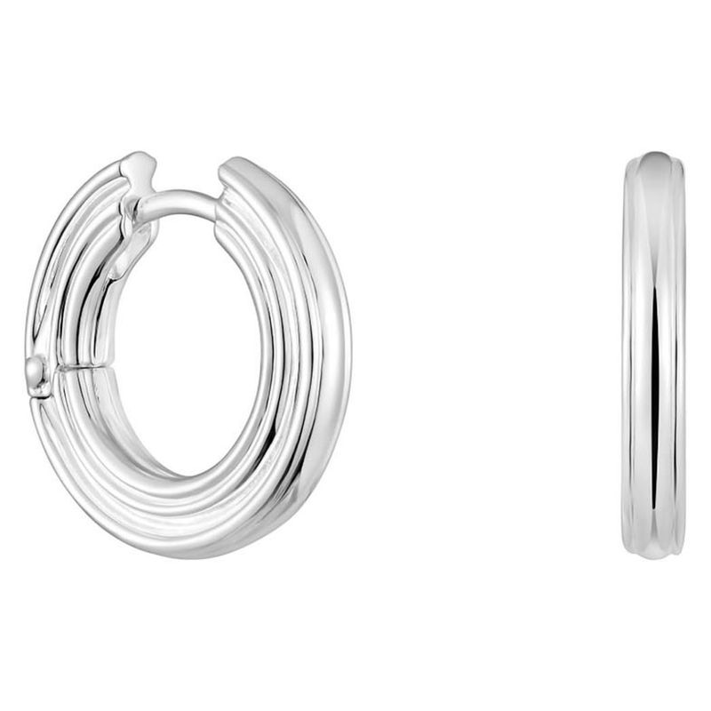 TOUS - Aretes de aro de plata TOUS 1950