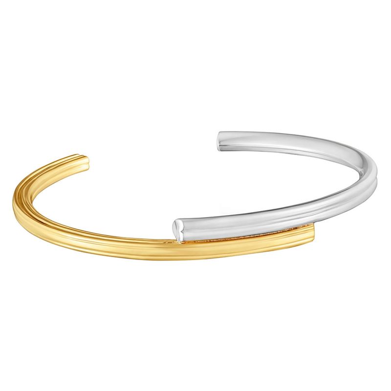 TOUS - Pulsera Esclava Bicolor Con Motivos Oso Y Corazón Tous 1950