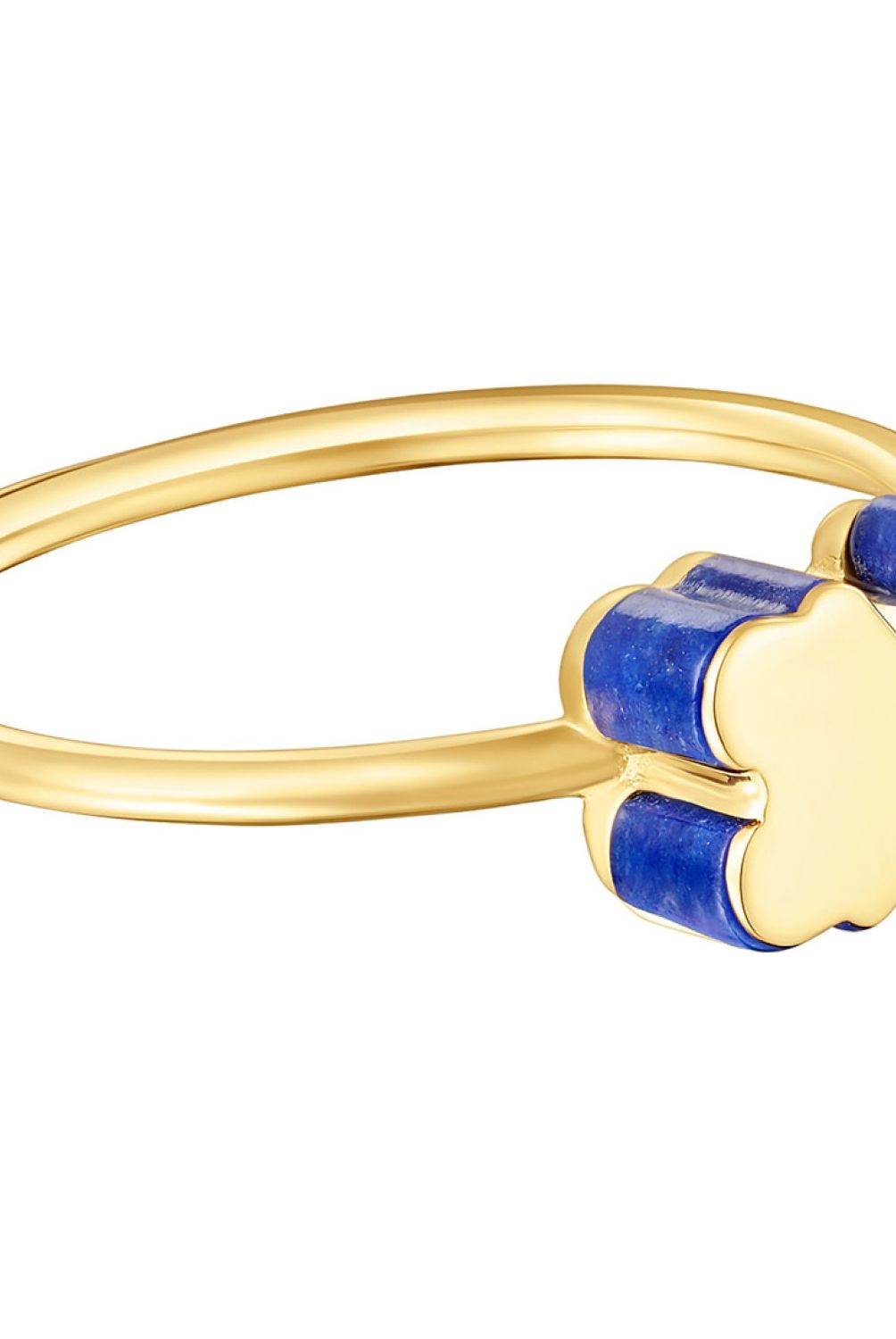 TOUS - Anillo motivo oso de oro y lapislázuli Tous 1954