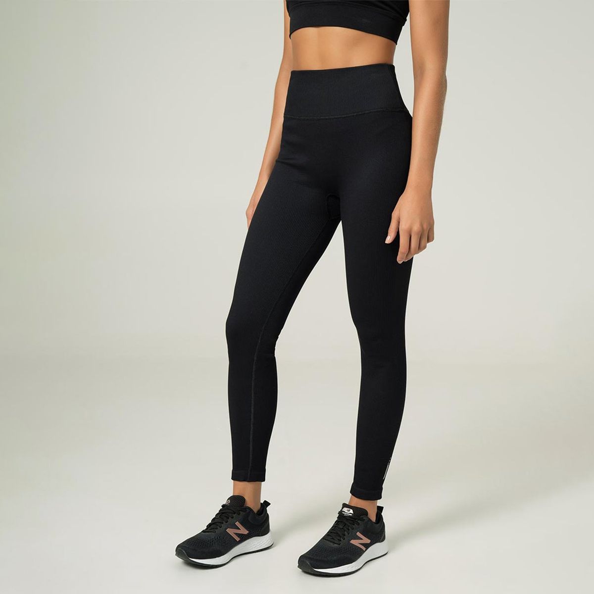 PUNTO BLANCO - Leggings Mujer Training Punto Blanco Acanalado