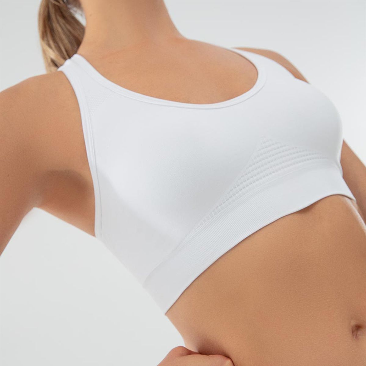 PUNTO BLANCO - Top Deportivo Training Mujer Punto Blanco 