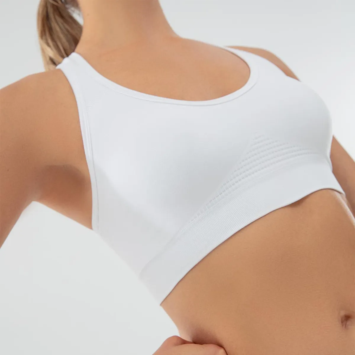 PUNTO BLANCO - Top Deportivo Training Mujer Punto Blanco 