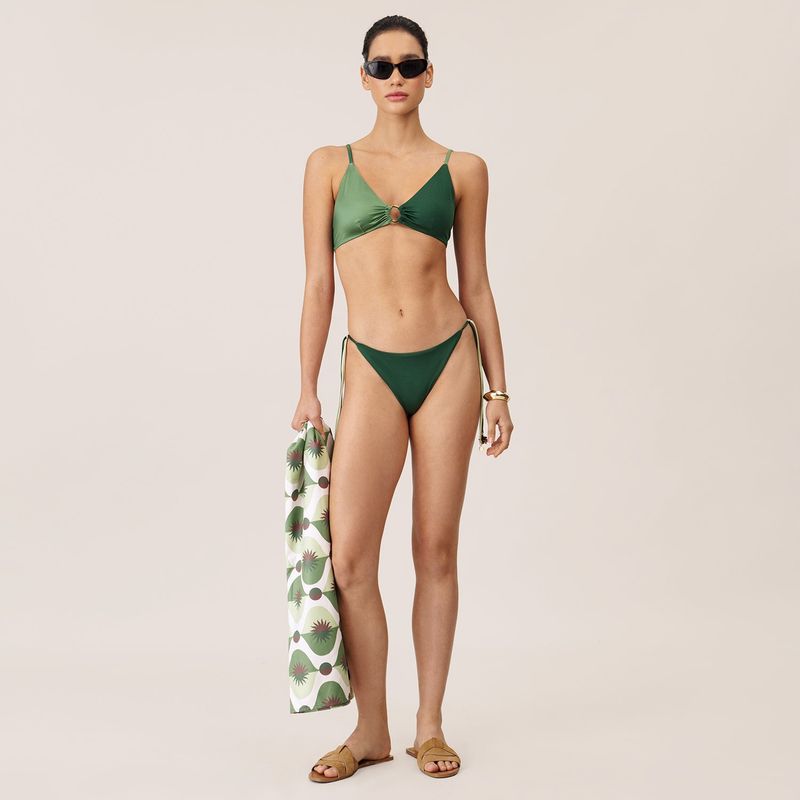 ONDA DE MAR - Panty de vestido de baño Donna rush básico bicolor con estampado Onda de Mar