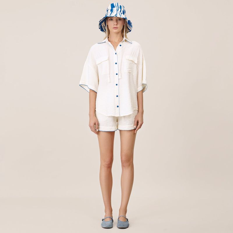 ONDA DE MAR - Salida de baño Camisa Onda de Mar