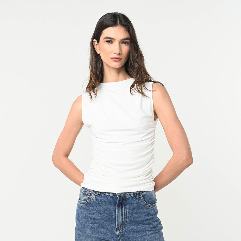 UNIVERSITY CLUB - Blusa Mujer Sin mangas University Club