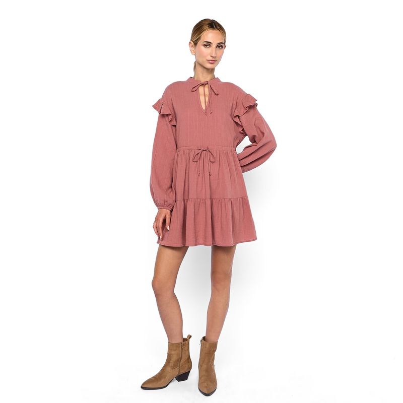 UNIVERSITY CLUB - Vestido Mujer Corto de Algodón University Club