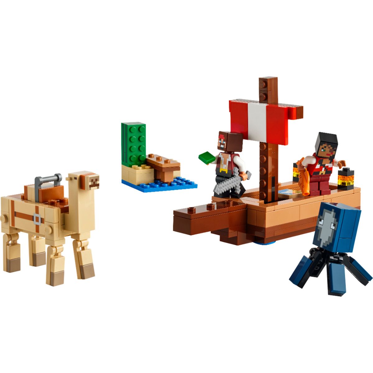 LEGO - LEGO: El viaje en el barco pirata. Minecraft
