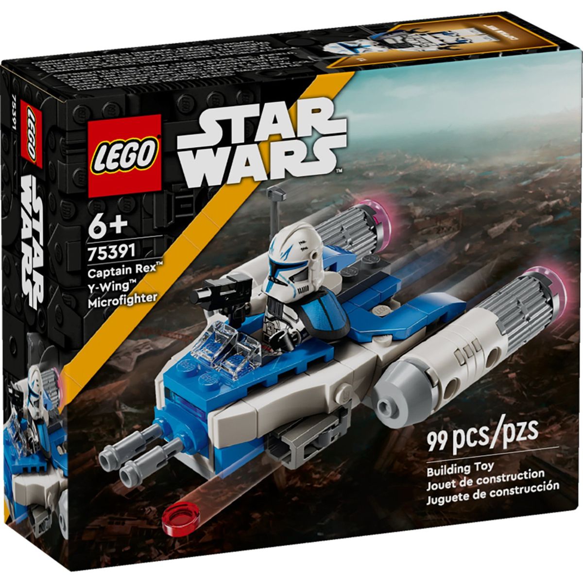LEGO - LEGO: Star Wars Microfighter Ala y el capitán Rex