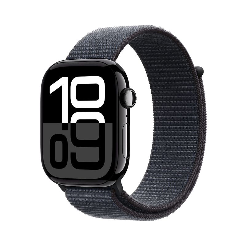 APPLE - Apple Watch Series 10 (GPS) | Caja de aluminio de 46 mm | Correa Loop deportiva 