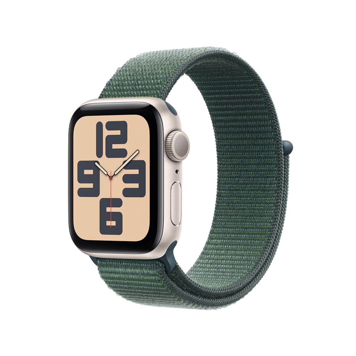 APPLE - Apple Watch SE (GPS) | Caja de aluminio de 40 mm | Correa Loop deportiva 
