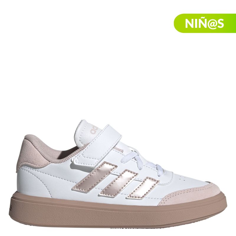 ADIDAS - Tenis moda Adidas Courtblock para Niña con Velcro