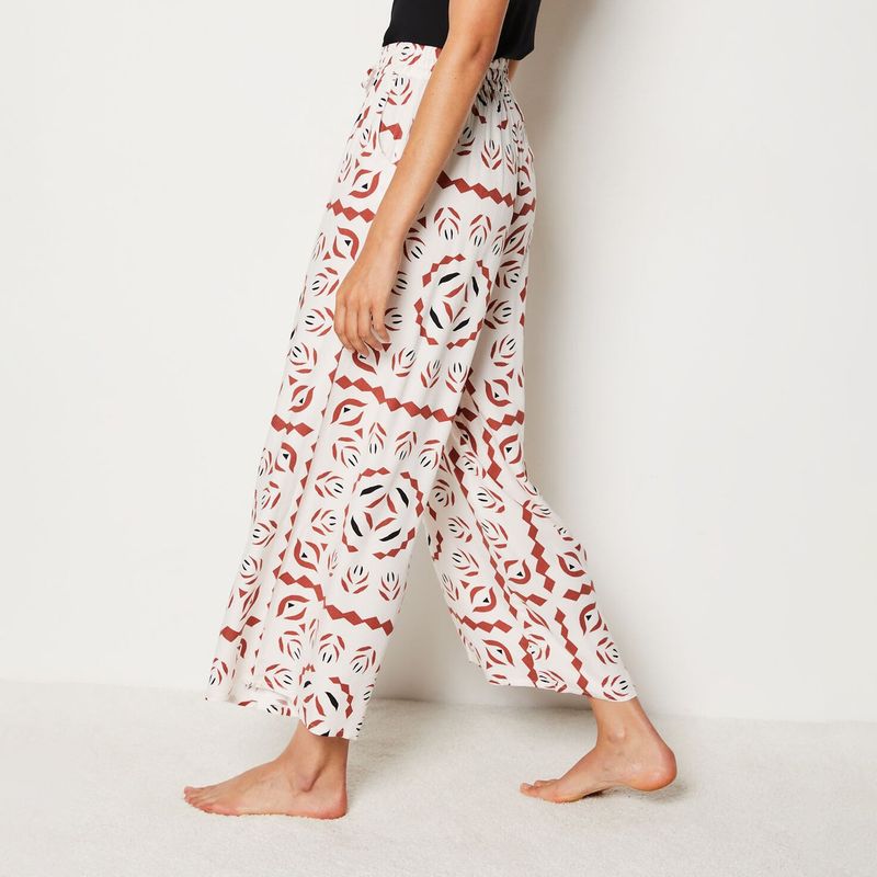 ETAM - Pantalon de pijama Mujer No aplica Estampado de Poliéster ETAM