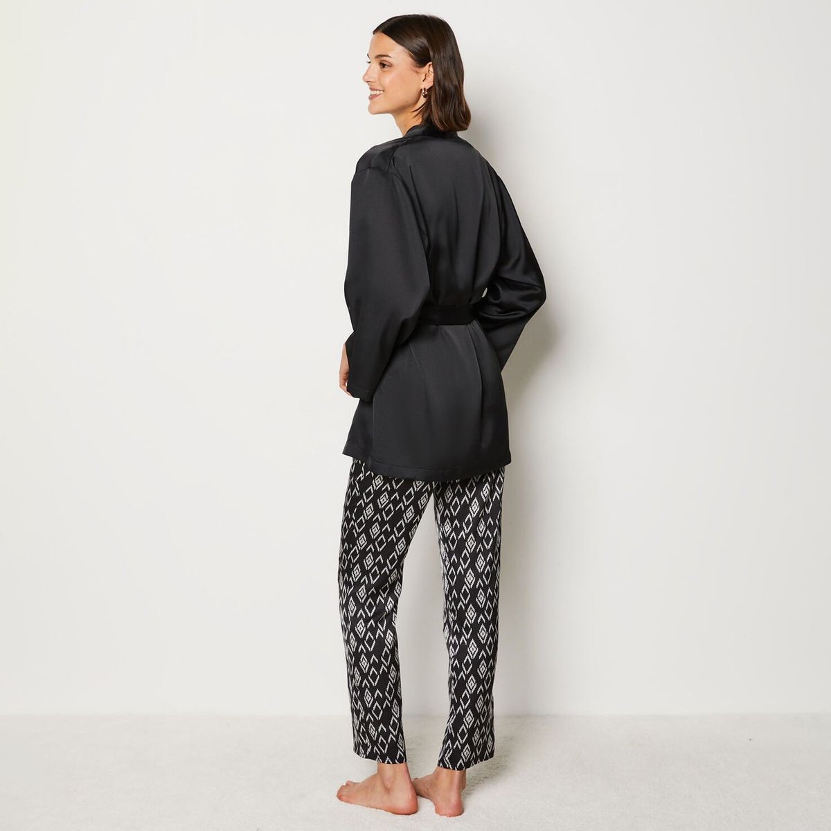 ETAM - Conjunto de pijama con pantalón Mujer Manga larga ETAM