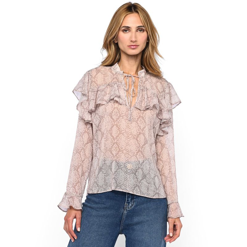 UNIVERSITY CLUB - Blusa Mujer Manga larga University Club
